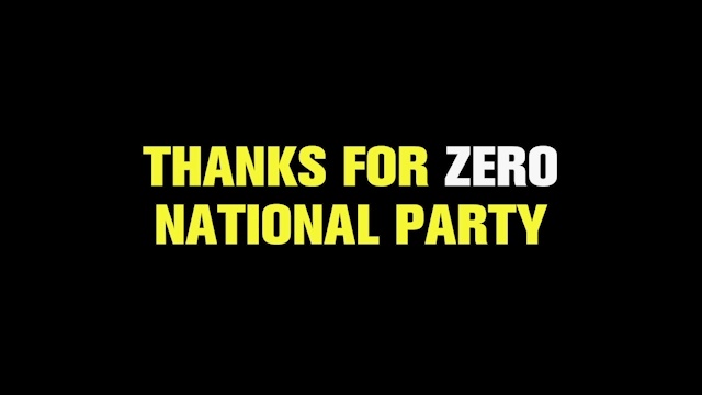Thanks for Zero National Party