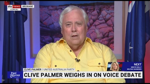 Paul Murray - Clive Palmer talks "The Voice"
