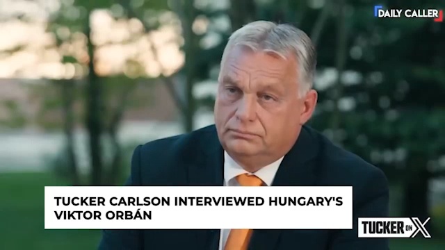 Tucker Carlson Interviews Hungary's Viktor Orbán