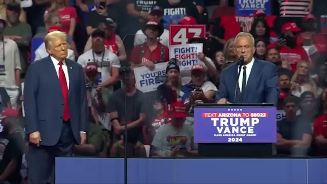 RFK Jr. speaks at Trump rally FULL SPEECH